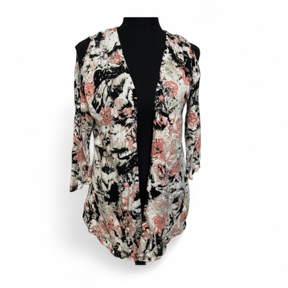 💰Dressbarn Floral Cold Shoulder Cardigan | NWT